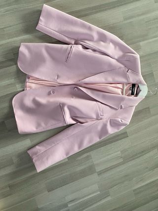 Blazer rosa elegante