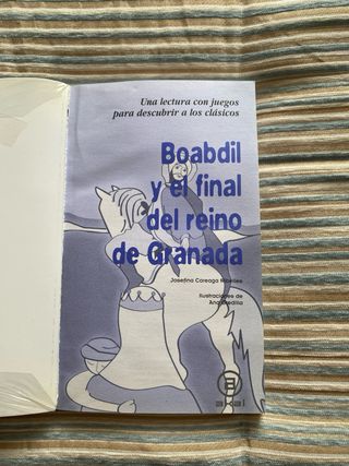 Libro: Boabdil y el fin del Reino de Granada.