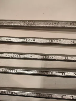 Juego llaves acodadas Acesa