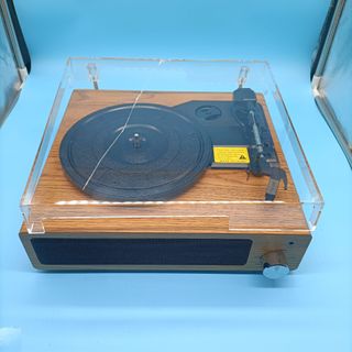 Lettore di vinili vintage Bluetooth FYDEE in legno