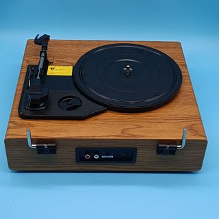 Lettore di vinili vintage Bluetooth FYDEE in legno
