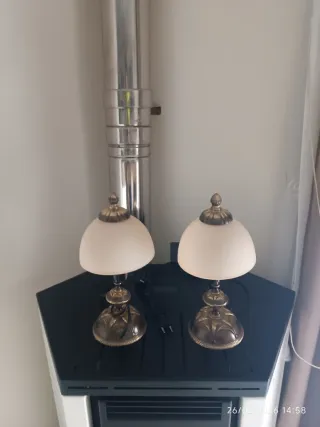 Juego de 2 lámparas de mesita de noche