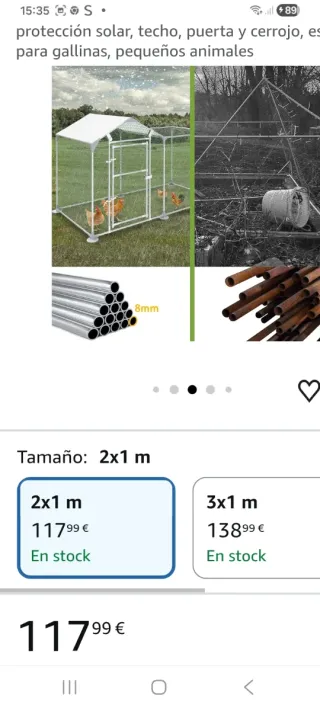 Casa para gallinas y animales pequeños