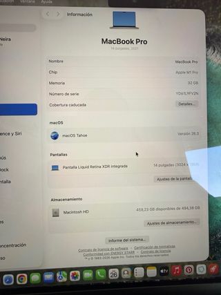 MacBook Pro M1 Pro 14 2021 32GB