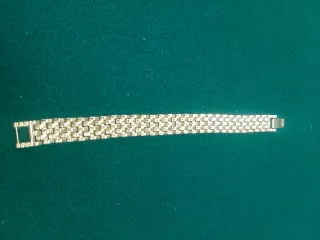 Pulsera bañada en oro