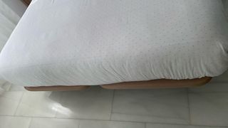 2 Bases Cama Tapizadas 160x190 cm Beige calidad