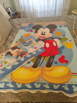 Copripiumino lettino Mickey Mouse
