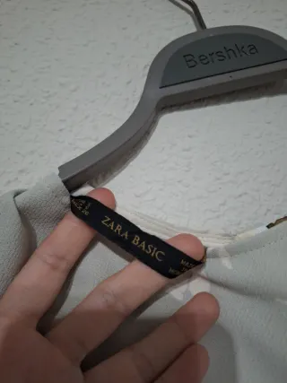 Blusa Zara Basic floral