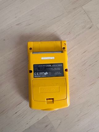 Nintendo Game Boy Color Amarillo.
