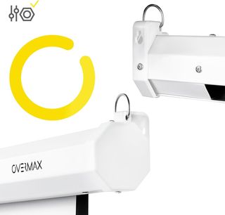 OVERMAX Screen Pantalla de proyección con trípode,