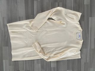 Vestido elegante Max Mara beige talla única