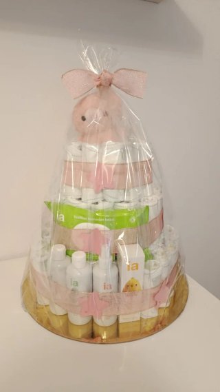 Tarta de pañales para bebé desde: