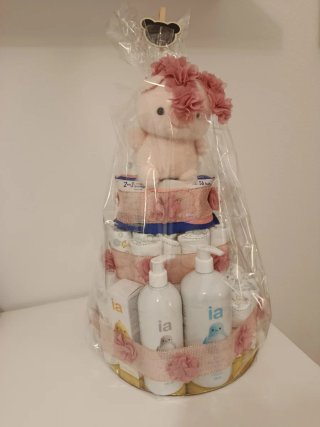 Tarta de pañales para bebé desde: