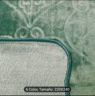 Manta polar rosa 220x240