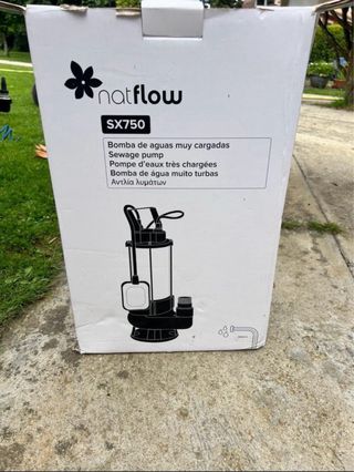 Bomba de achique  aguas sucias SX750