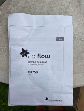 Bomba de achique  aguas sucias SX750