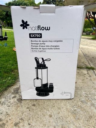 Bomba de achique  aguas sucias SX750