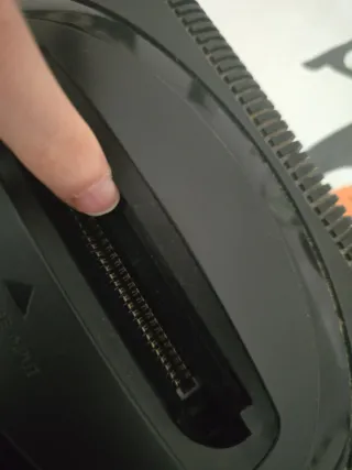 Consola Sega Mega Drive II Negra. SIN CABLES