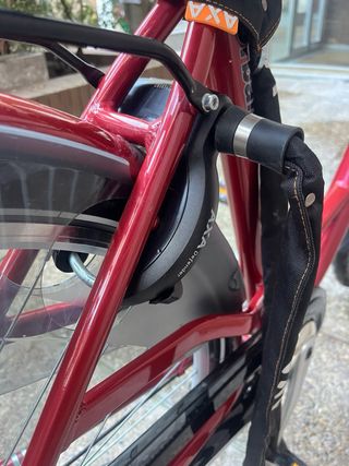 Bicicleta Holandesa de Paseo Roja