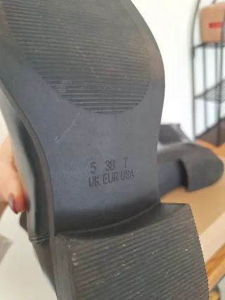 Stivali Chelsea neri nr. 38