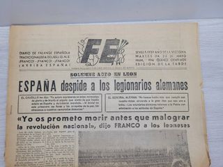 PERIÓDICO FE (DIARIO DE FALANGE)