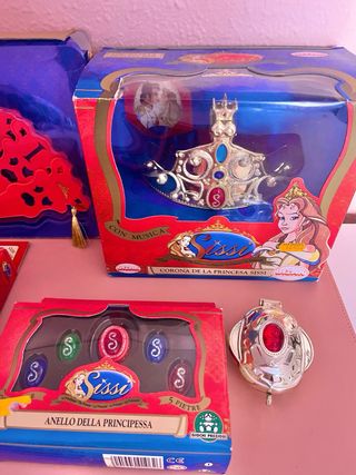 Lote princesa Sissi Sisi Sissy Sisy Barbie joyas