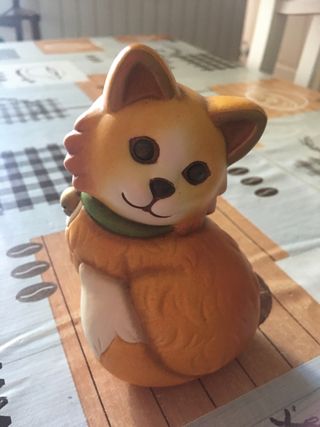 Gatto Siberiano Thun Ceramica Arancione