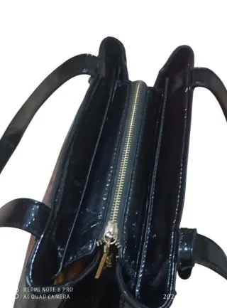 Bolso Roccobarocco Negro Charol