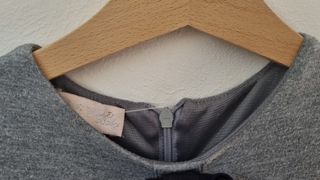 Vestito Elsy balze grigio tg 4/5 anni