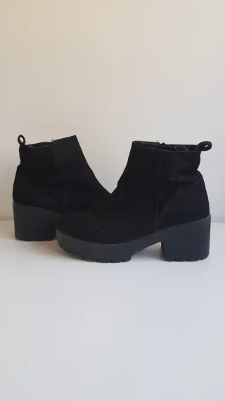 Botines Marypaz Negros Plataforma Talla 38