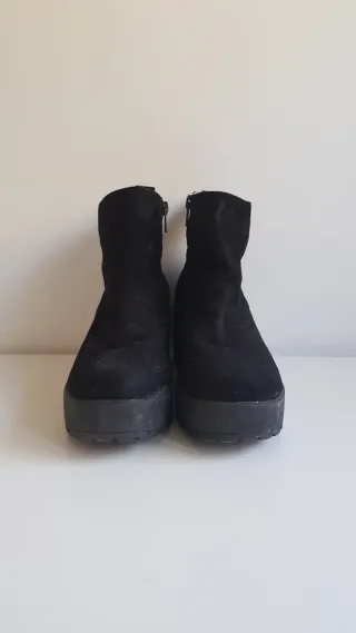 Botines Marypaz Negros Plataforma Talla 38