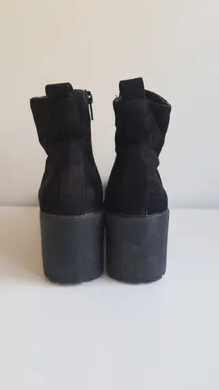 Botines Marypaz Negros Plataforma Talla 38