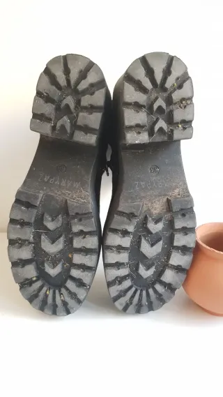 Botines Marypaz Negros Plataforma Talla 38