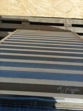 Reja aluminio blanca