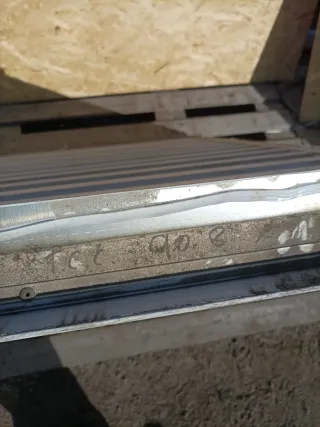 Reja aluminio blanca