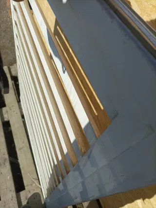 Reja aluminio blanca