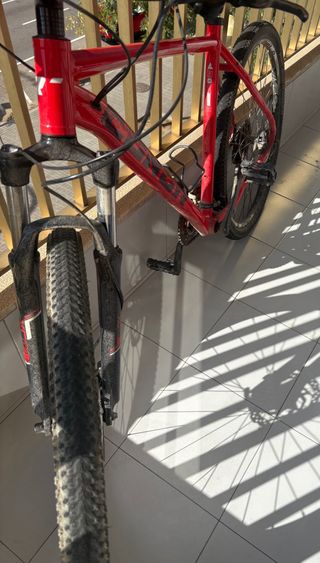 Bicicleta MTB Rígida 29” Roja