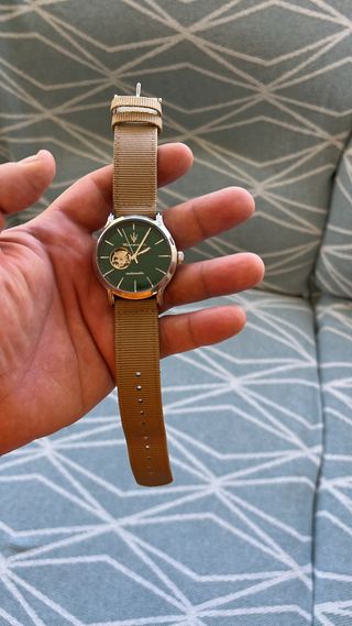 Reloj Maserati Automático Hombre Verde Dorado