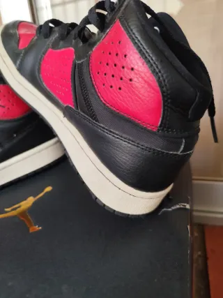 Air Jordan Access Bred Negro/Rojo