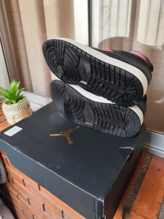 Air Jordan Access Bred Negro/Rojo