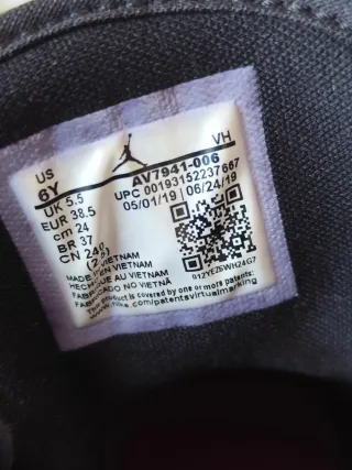 Air Jordan Access Bred Negro/Rojo