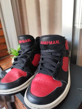 Air Jordan Access Bred Negro/Rojo