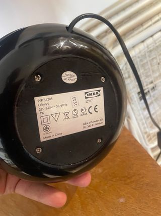 LAMPADA IKEA VINTAGE LEKARYD DESIGN MODERNARIATO