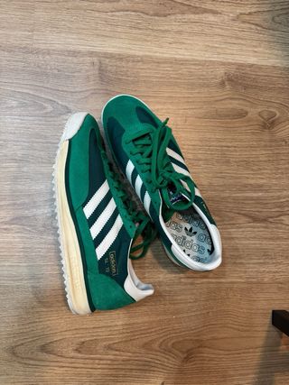 Zapatillas Adidas Verdes Como Nuevas
