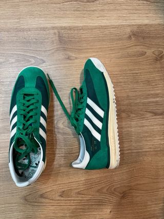 Zapatillas Adidas Verdes Como Nuevas