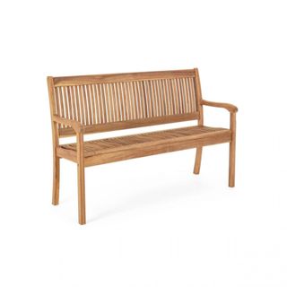 Panchina da Giardino in Acacia Massiccio 2 Posti