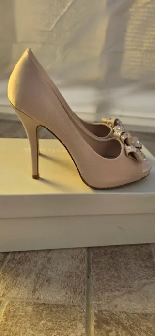 Sandali donna Estradà beige Tg 37