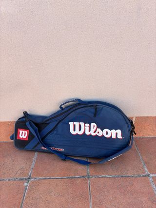 Raquetero Wilson Classic Azul