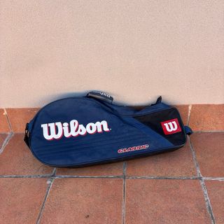Raquetero Wilson Classic Azul