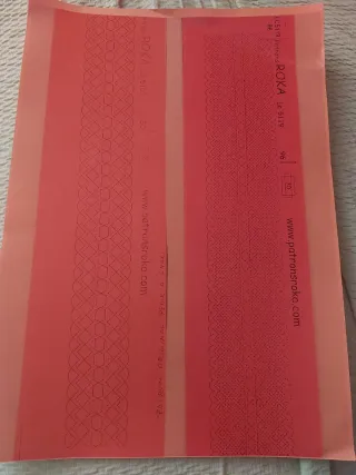 Patrones de encaje y puntillas